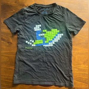 Rockets of Awesome, Black Graphic Tee Shirt, boys size 12, Never Worn